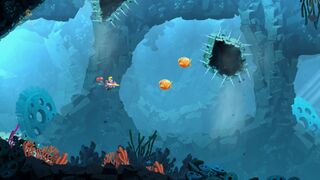 The first secret area of the level.