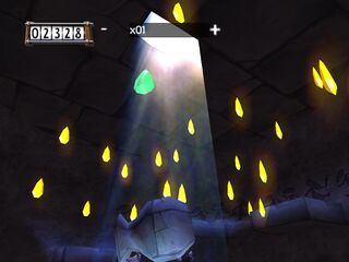 The secret area.