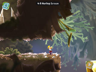 The start of the level