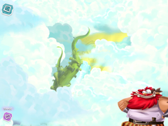 Toad Story covered in clouds, still locked, in Rayman Adventures.