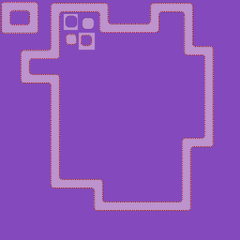 The race track.