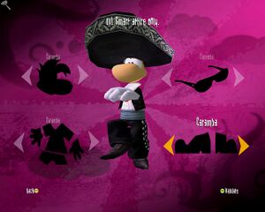 The Caramba costume.