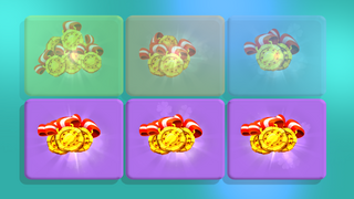 The prizes from a Challenge Ticket.
