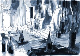 A cavern in Picture City