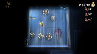 The fifth zone is windy and hides the lever behind some buzzsaws.