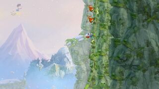 Raymesis using the wall run power.