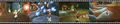 Screenshots of an early build of the game.