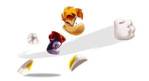 Rayman, as he appears in Rayman Legends.
