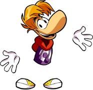 Detailed view of Rayman in Brawlhalla