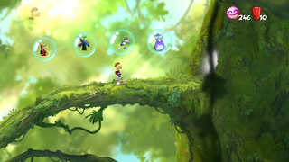 A Spiral Door in Rayman Origins.