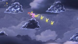 Several new Lums have been added in the level.