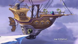 The Magician gets on a ship with three Lividstones.