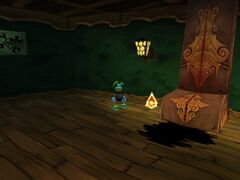 The fourth Glob Crystal, as seen in the Echoing Caves.
