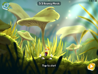 The start of the level