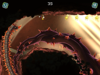 A spiky snake