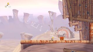 The ending of the chase, where the Tricky Treasure chest can be broken.