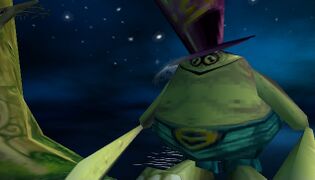 Polokus awakens after receiving the fourth mask