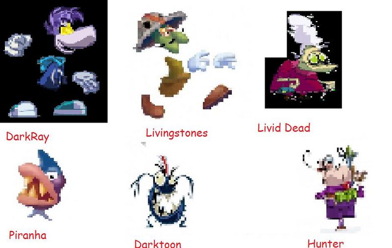 File:8 bit rayman enemies.jpg