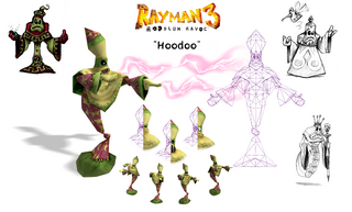 Development artwork of the Hoodoo.