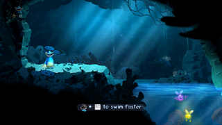 The start of the level.