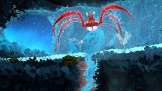 A spider crab, first located in the fourth area.