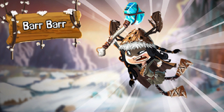 Barr-Barr's sharing photo in Rayman Adventures
