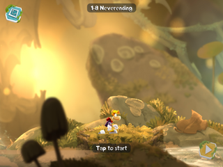 The start of the level