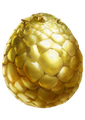 A gold egg.