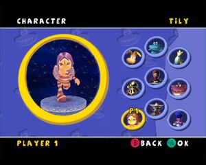 The third skin for Tily in the Gamecube version of Rayman Arena.