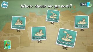The earliest version of the map as seen during the soft launch.