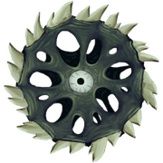 A buzzsaw as it appears in the Land of the Livid Dead.