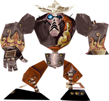 A Henchman 1000 in his original skin.