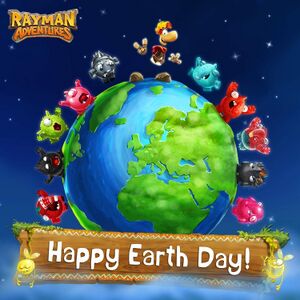 Rayman Adventures Earth Day 2017.jpg