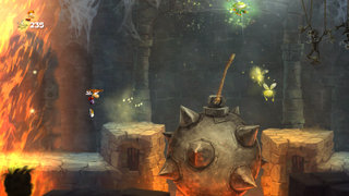 Murfy can cut down obstacles to clear the path.