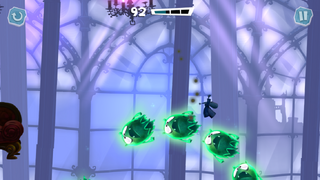 Several ghosts flying in a circle formation