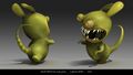 Two alien rabbids.