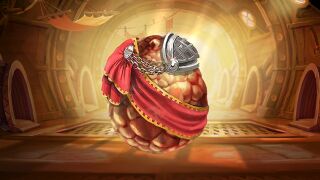 A bronze Castle Egg ready for hatching.