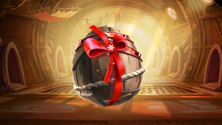 A bronze Surprise Armored-Egg ready to be broken.