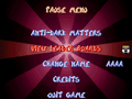 The pause menu with the option to view the leaderboards restored.