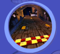Zenith Harbour, as it is seen in Rayman Arena's Menu.