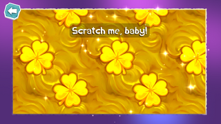 An unscratched Golden Ticket.