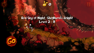 The start of the level Red Sky at Night, Shepherd's light.