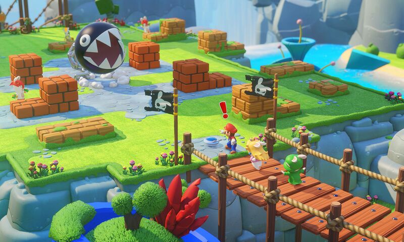 File:Mario+rabbidsChomp.jpg