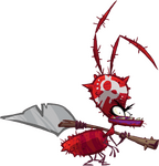 A scrapped Soldier enemy.