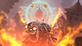 The end of the level.
