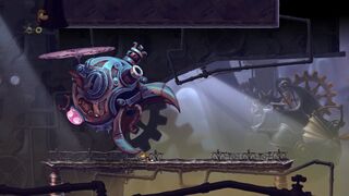 Mecha Mockingbird revealing the first bubo.