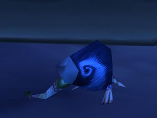 A close-up view of a rat from Rayman 3.
