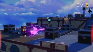 Rayman firing his Blaster