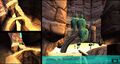 Screenshots of an unknown area that was scrapped.
