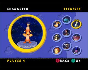 The fourth alternate skin for the Teensies in the Gamecube version of Rayman Arena.